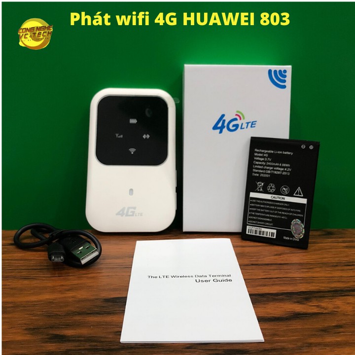 Bộ Phát Wifi 4G LTE/ 3G Huawei RS803 (150Mbps) - Hàng chính hãng-Bảo hành đổi mới 100% | BigBuy360 - bigbuy360.vn