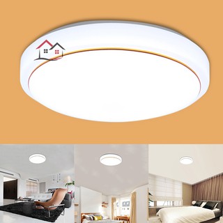 Đèn LED tròn treo trần trang trí phong cách hiện đại