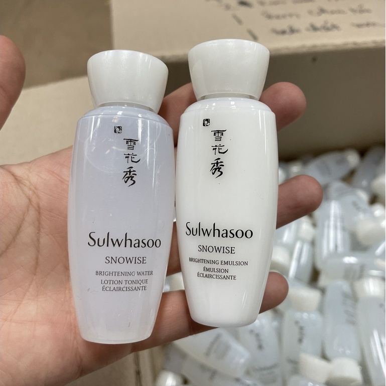 Toner + Sữa dưỡng Sulwhasoo trắng dưỡng trắng, mờ thâm, căng mướt | Jang Anna Cosmetics