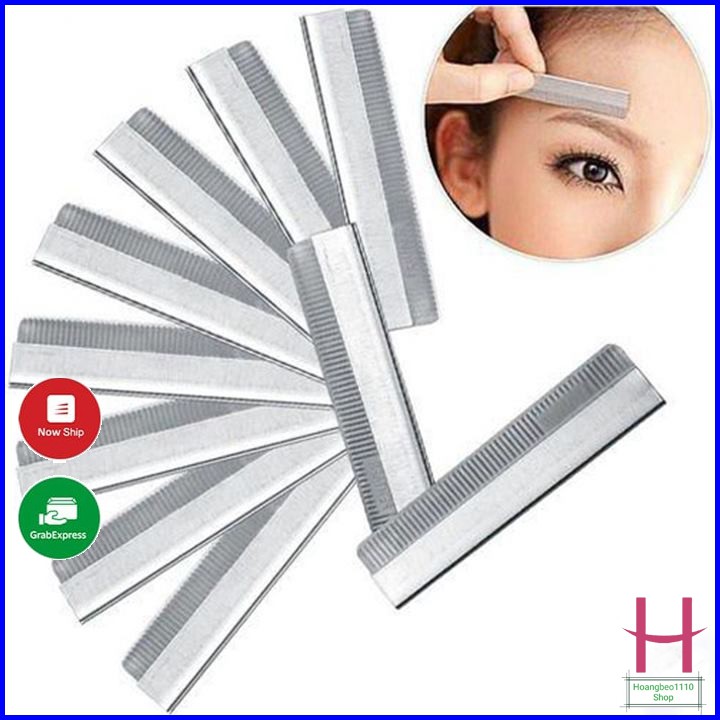 et 10 Lưỡi Dao Cạo Lông Mày SPECIAL Đa Năng { H }