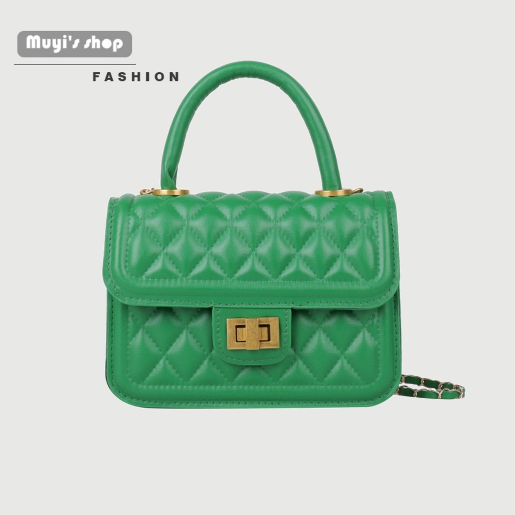 Túi Đeo Vai Hình Vuông Cỡ Nhỏ Thiết Kế Khóa Đơn Giản Thời Trang Xuân Hè Phong Cách retro 2022 Cho Nữ