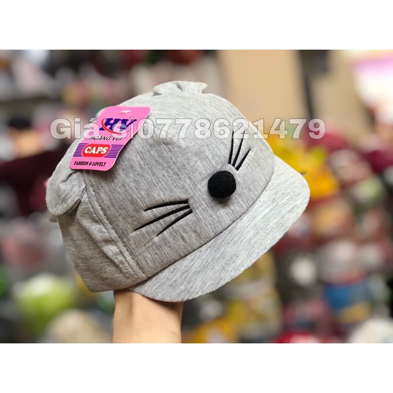 Mũ nỉ chuột trẻ em dể thương 6tháng đến 18tháng