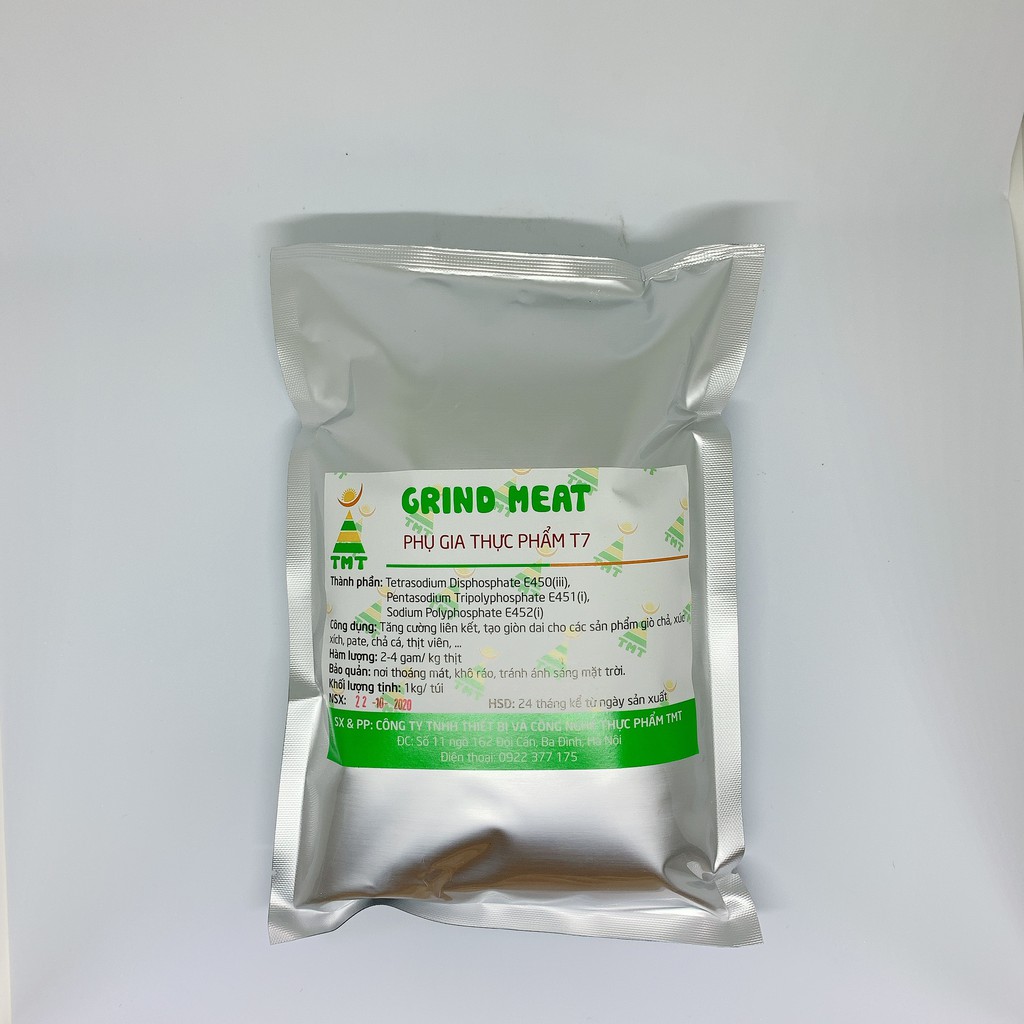 Phụ gia tạo giòn dai Grind Meat T7 TMT 1kg