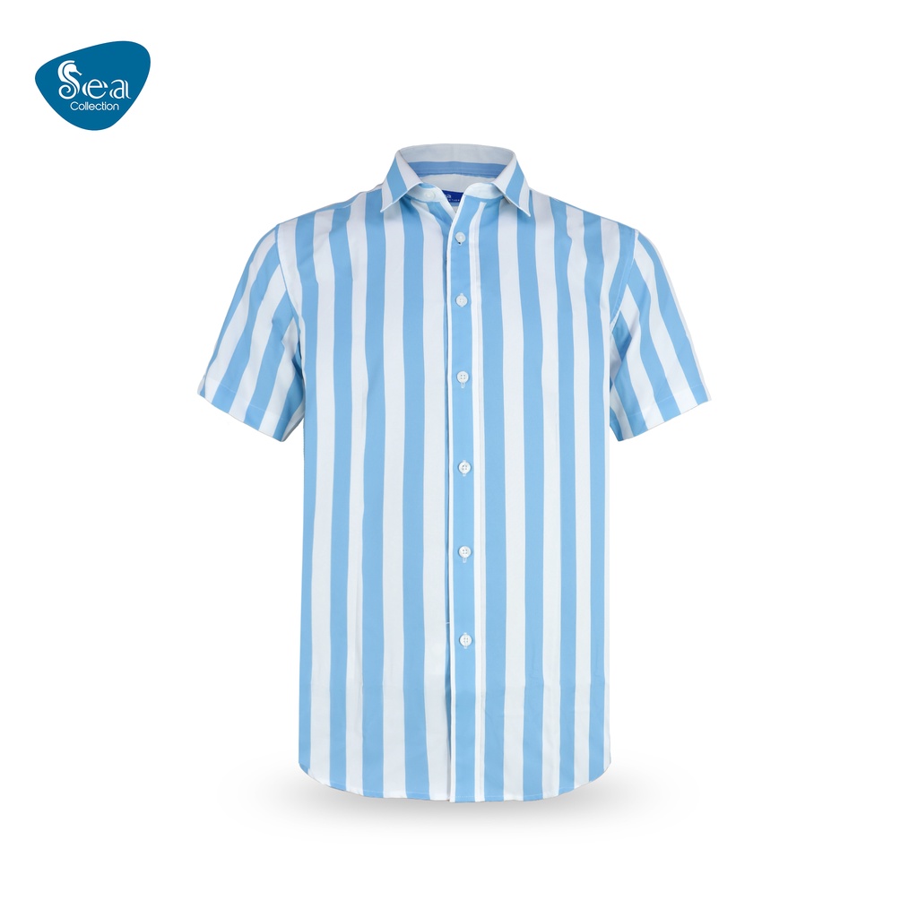 Áo Sơ mi Nam Tay Ngắn Sọc Sea Collection 13603