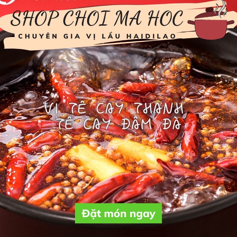 Gia vị lẩu tê cay Tứ Xuyên Hải Đế Lao Haidilao