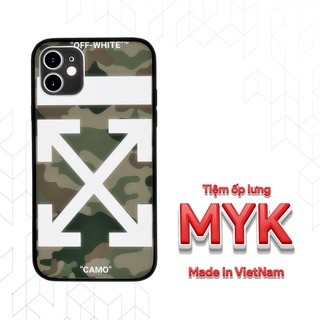 Ốp lưng OFF-White CAMO rằn ri cho Iphone 5 6 7 8 Plus 11 12 Pro Max X Xr OFFPOD00077