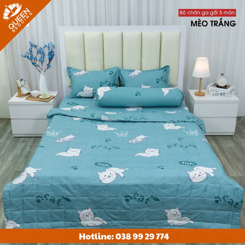 SET CHĂN GA GỐI MÙA HÈ 5 MÓN