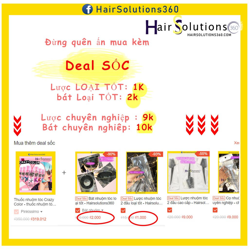 Thuốc nhuộm tóc Crazy Color - thuốc nhuộm tóc tạm thời - Hairsolutions360 [PART 2]