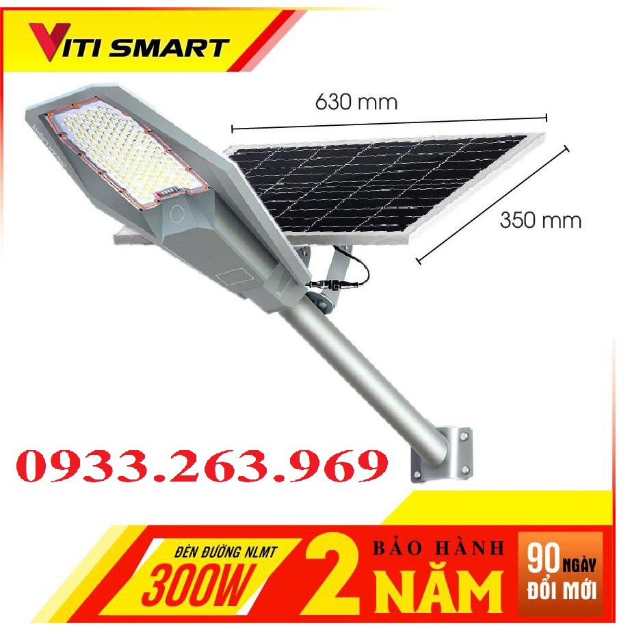 Đèn năng lượng mặt trời đường phố Army - VITI SMART công suất 300W