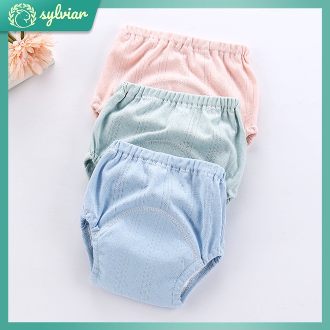 Quần Tả 4 Lớp Bằng Vải Cotton Thoáng Khí Chống Rò Rỉ Có Thể Giặt Sạch Và Tái Sử Dụng