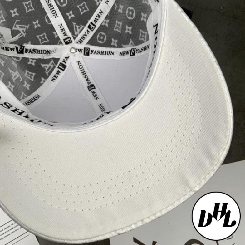 Mũ Lưỡi Trai Phối Lưới Von in LV Gắn Logo Cao Cấp Giá Rẻ Thời Trang Nam Nữ