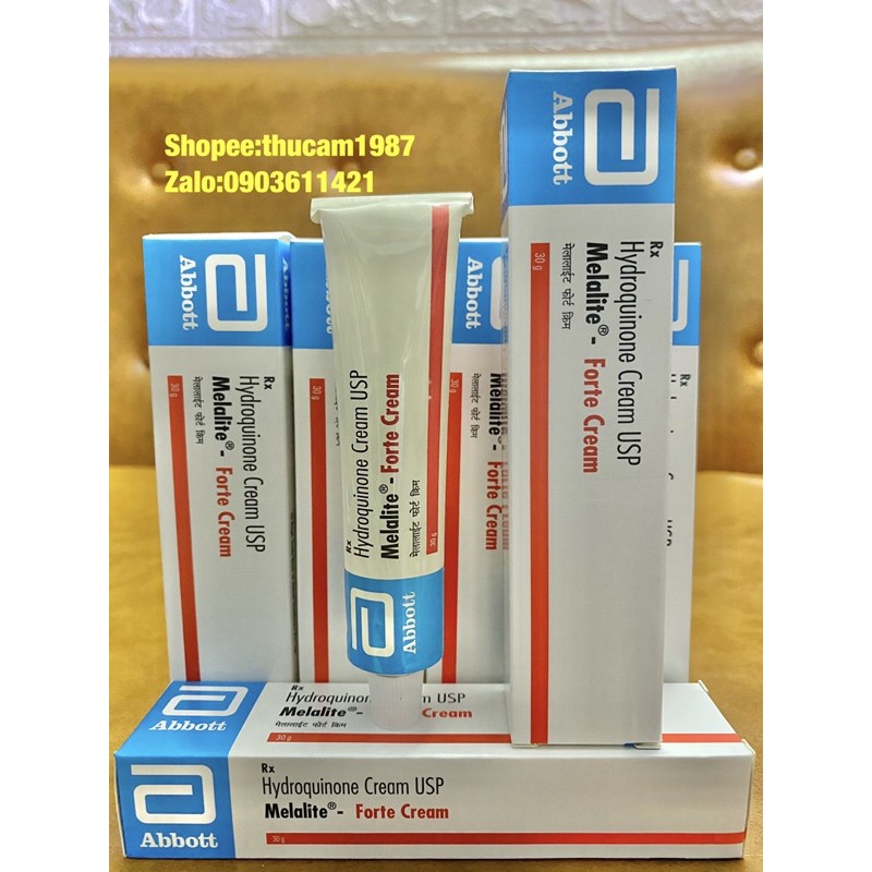 Kem loại bỏ thâm, nám, tàn nhang Hydroquinone 4% - Abbott Ấn Độ 30g, | BigBuy360 - bigbuy360.vn