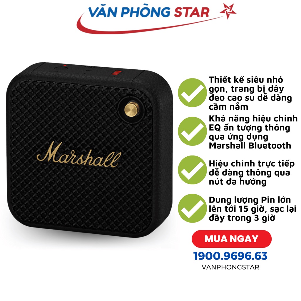 Loa Marshall Willen chính hãng