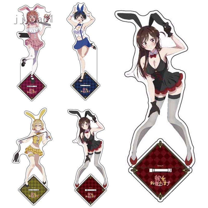 Mô hình acrylic nhân vật Chizuru Mami Sumi Ruka hoạt hình Rent-A-Girlfriend