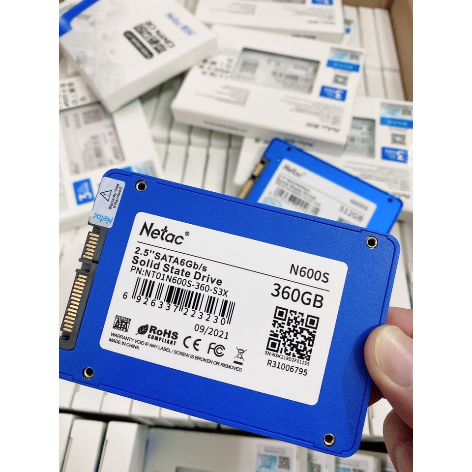 [Mã 255ELSALE giảm 7% đơn 300K] Ổ SSD Netac 512GB 360GB 256GB 128GB 2.5 inch Chính Hãng - Mới Bảo hành 36 tháng | WebRaoVat - webraovat.net.vn