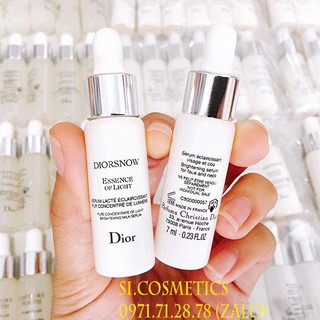Serum dưỡng trắng Dior Diorsnow Essence of Light Pure Concentrate of Light Brightening Milk Serum 7ml