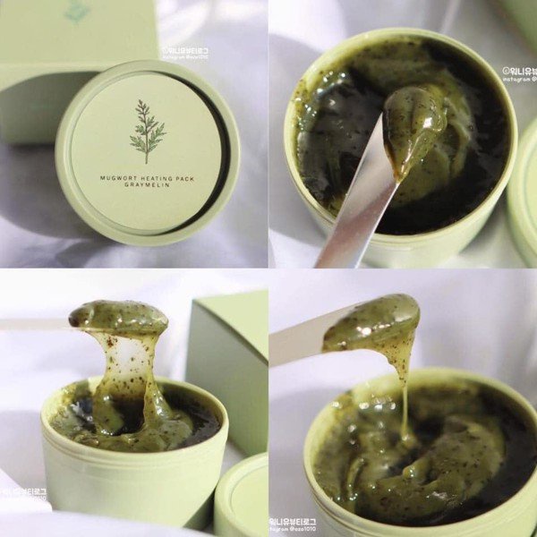 Mặt Nạ Thải Độc Ngải Cứu Graymelin Mugwort Heating Pack 100ml