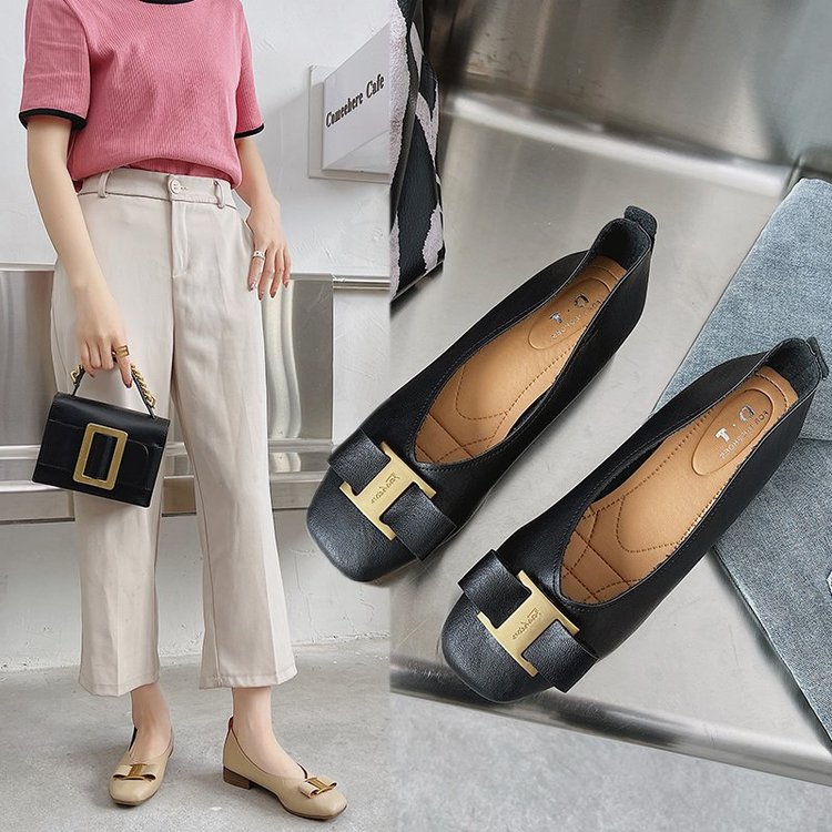 Giày Búp Bê Mũi Tròn Đế Bằng Thời Trang Cho Nữ | BigBuy360 - bigbuy360.vn