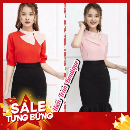 -Hàng nhập khẩu  Chân váy đuôi cá phối voan sang trọng và quý phái - Hiền Trần Boutique Liên hệ mua hàng  084.209.1989