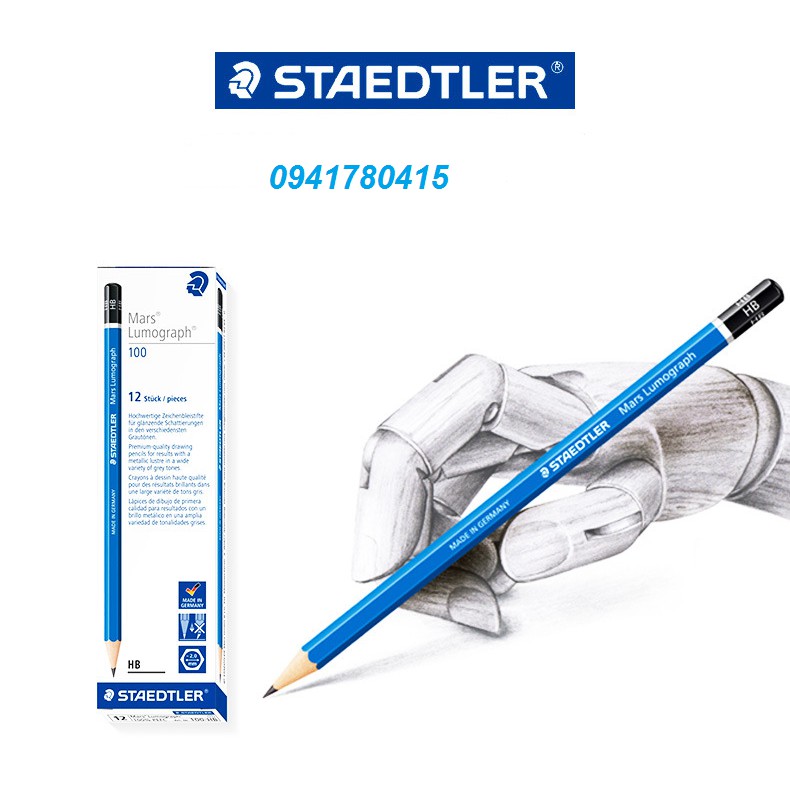 Bút chì Staedtler HB/B/B3/4B/5B/6B/8B