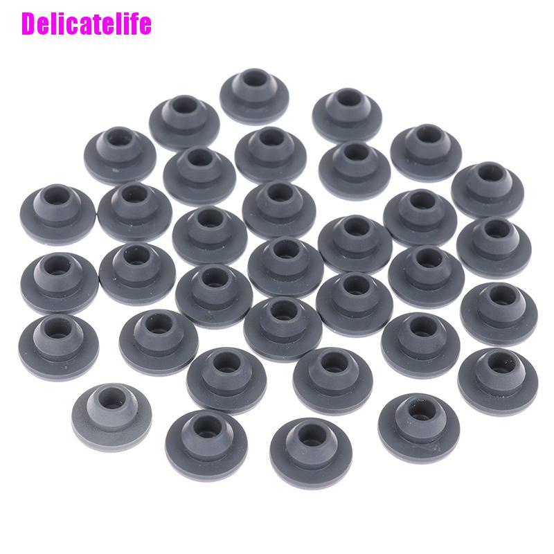 Set 100 nút cao su bịt chai thủy tinh 13mm