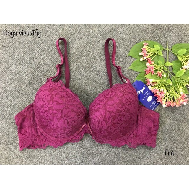 Áo Nâng Ngực Boya 029HW Mút Dày 5cm Siêu Đẩy Phối Ren Xuất Khẩu