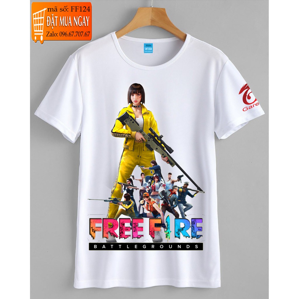 Áo thun game free fire