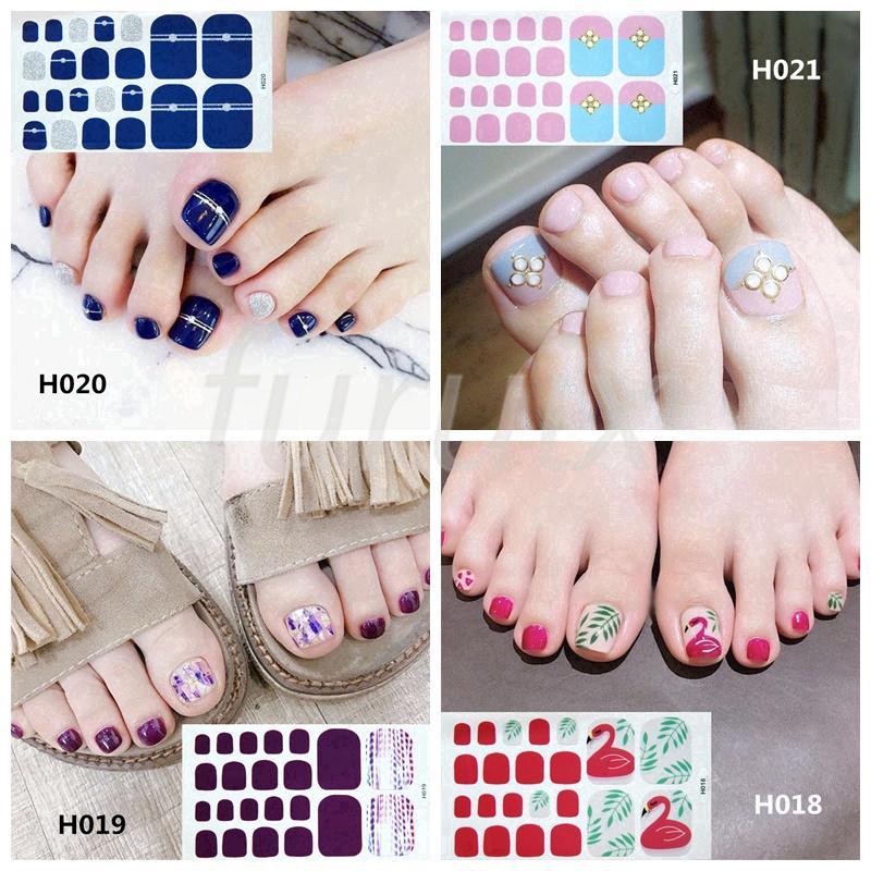 Miếng dán hoạt hình dán móng chân dễ thương