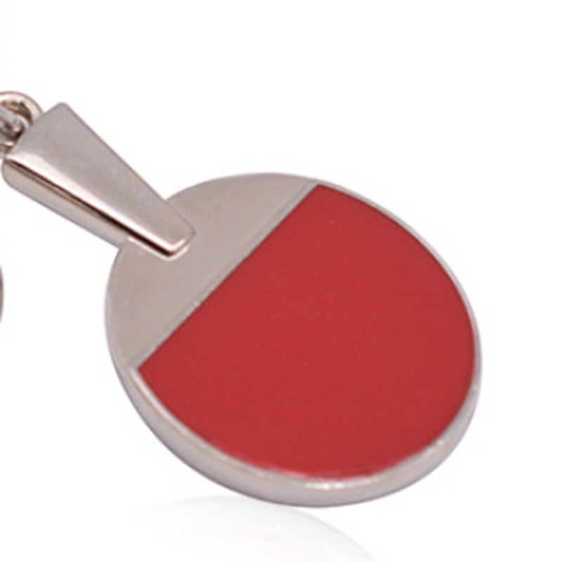 Home Creative Ping Pong Pendant Keychain Popular Gift Table Tennis Keyring