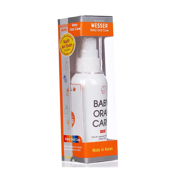 Nước vệ sinh lưỡi, răng miệng cho bé (baby Oral Care)