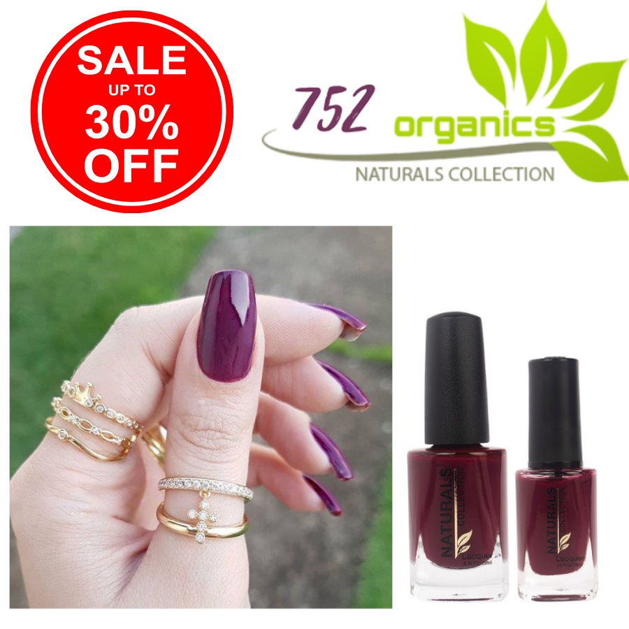 [Chính Hãng] Sơn móng tay Organic màu đỏ tím 752