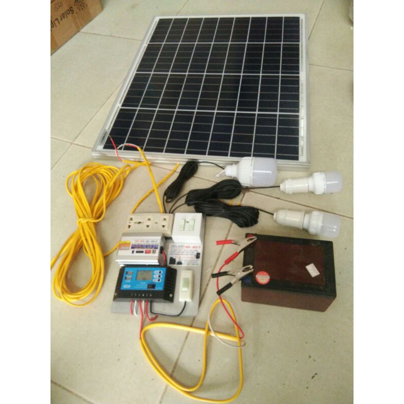 Hệ thống phát điện năng lượng mặt trời ráp sẵn dễ sử dụng