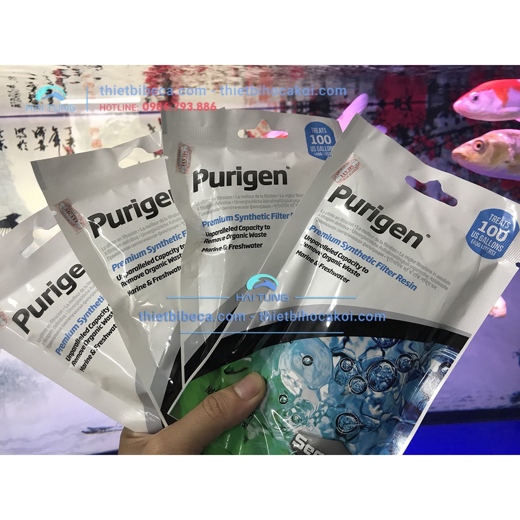 Purigen (vật liệu lọc bể cá cảnh) túi 100ml