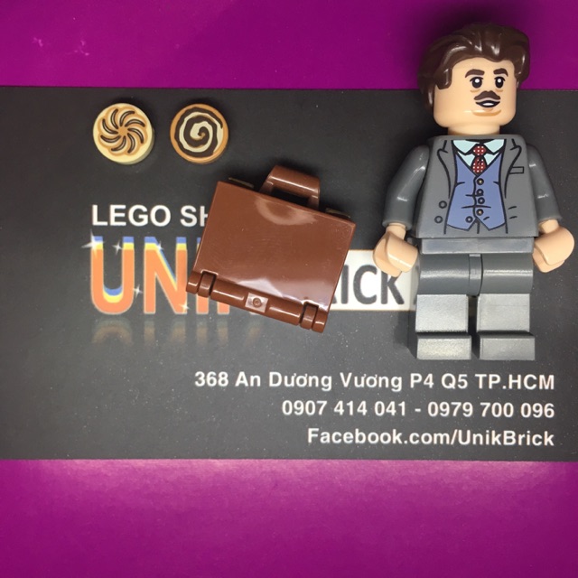 Lego UNIK BRICK Jacob Kowalski trong Minifigures Series Harry Potter Fantastic Beasts chính hãng (như hình)