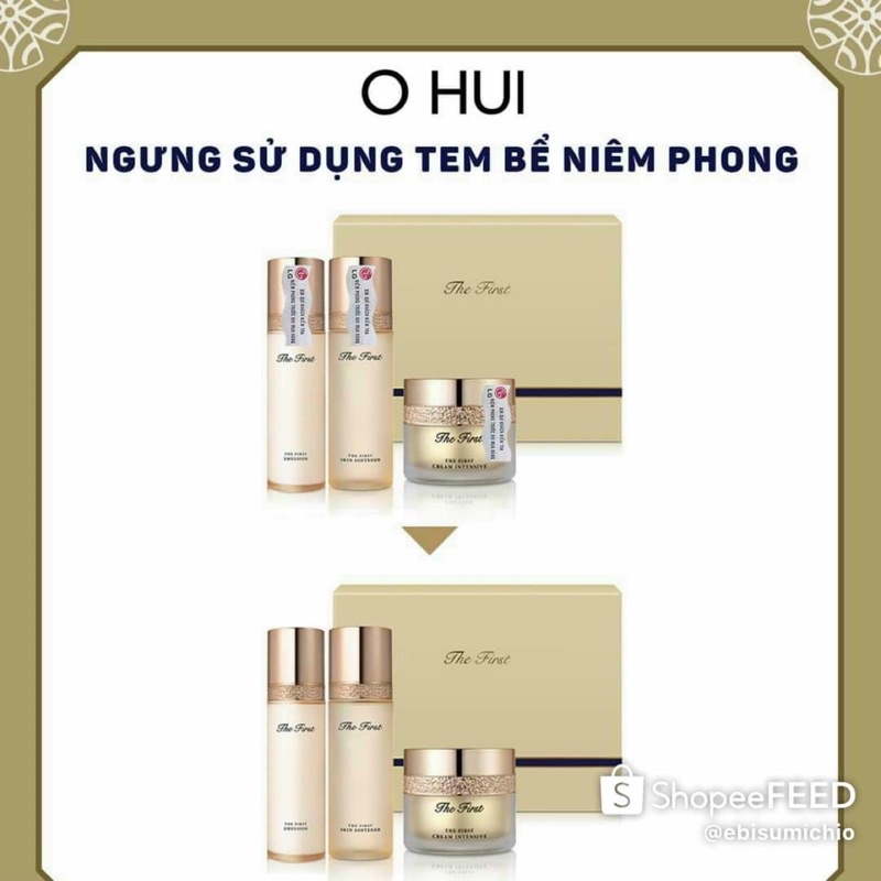 Bộ mini Whoo đỏ chống lão hóa (Ja Saeng Esssence Special Gift set) 4 sản phẩm