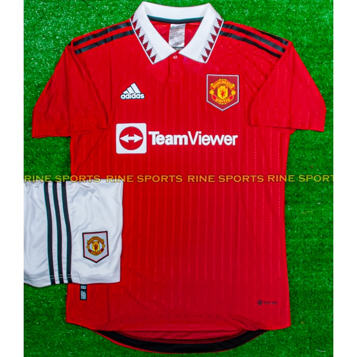 Bộ áo bóng đá MU - manchester united đỏ Super Bodyfix  player hàng Thailand mùa giải 2022-2023