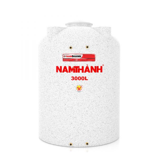 Bồn nước nhựa cao cấp Nam Thành 3000l-5000l, bảo hành 12 năm