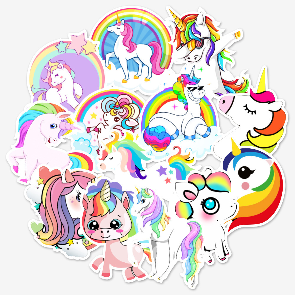 Sticker HÌNH KÌ LÂN chống nước dán mũ bảo hiểm laptop, điện thoại, vali