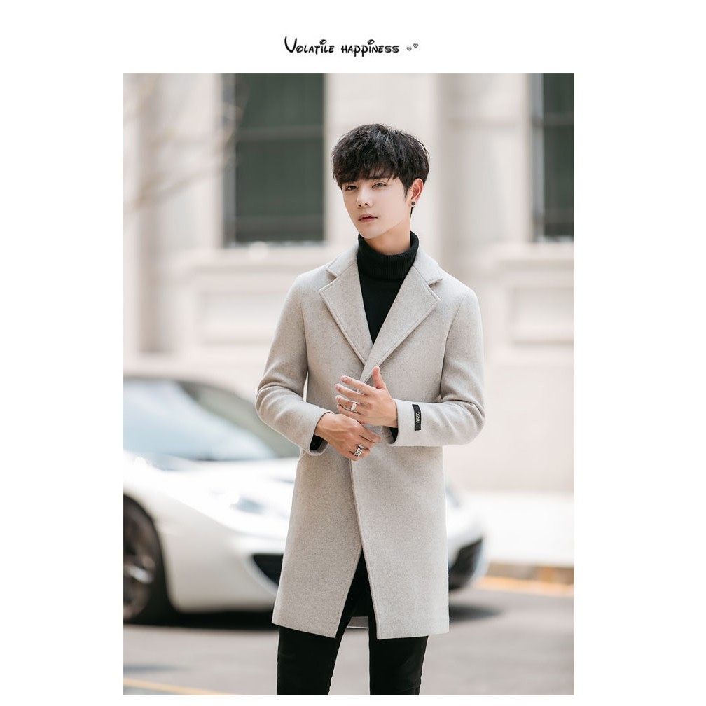 Hàng sẵn áo dạ cao cấp phong cách hàn quốc