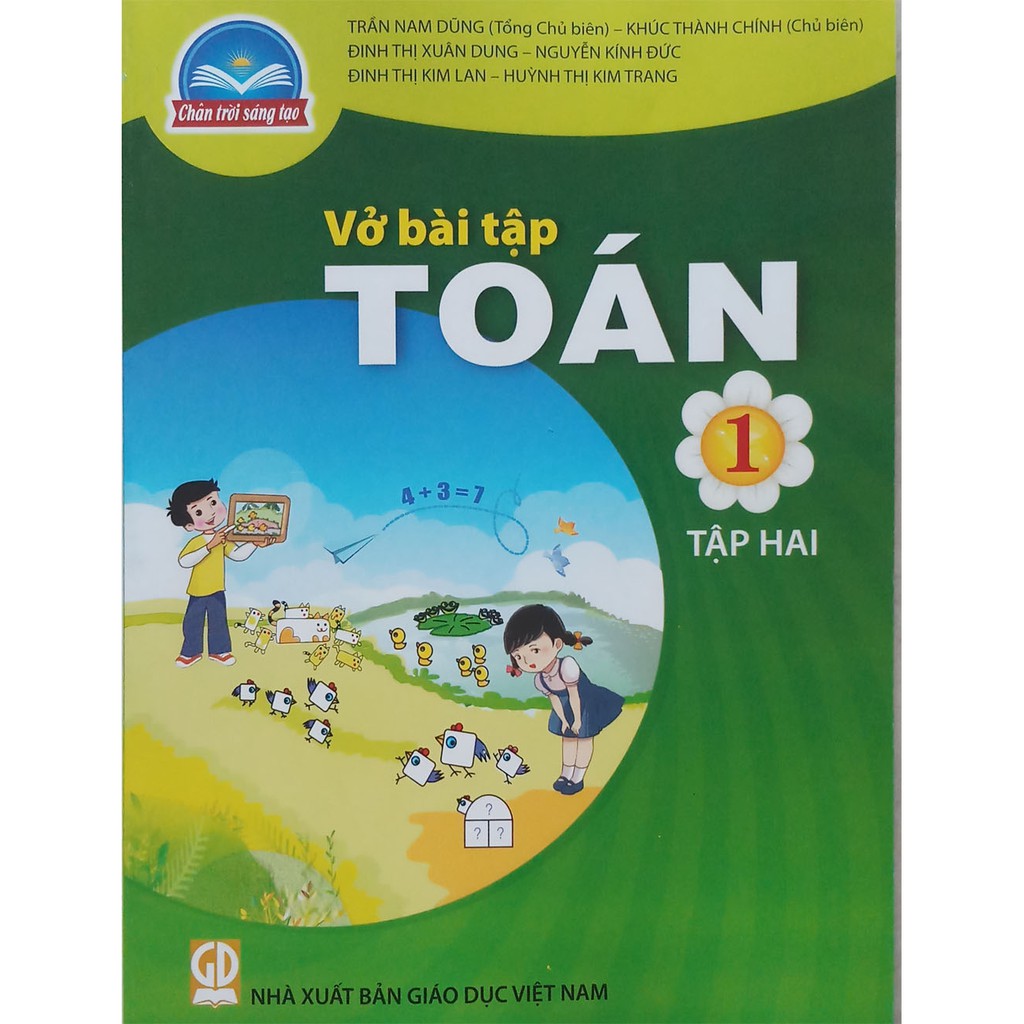 Vở bài tập Toán 1 - tập hai (Chân trời sáng tạo) | BigBuy360 - bigbuy360.vn