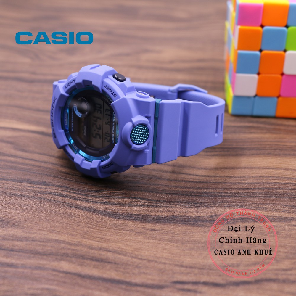 Đồng hồ nam Casio thể thao Gshock GBD-800-2DR dây nhựa ( Có kết nối Buetooth)