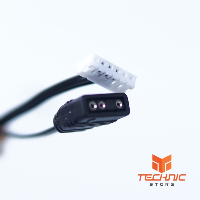 Cáp chuyển đổi tín hiệu LED ARGB 3Pin 5V - 6Pin Coolmoon