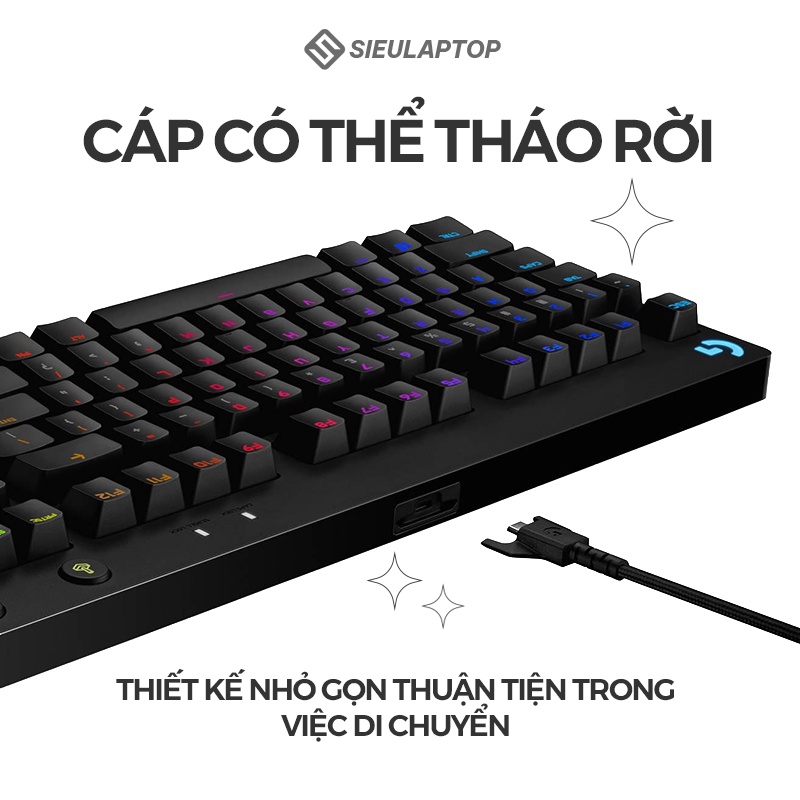 Bàn Phím Logitech G Pro X - Hàng Chính Hãng