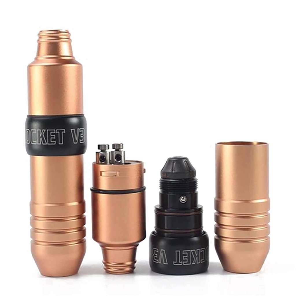 Hàng Mới Về 2022 Máy Xăm Rocket V3 Bút Xoay Với Động Cơ Nhật Bản Mạnh Mẽ Yên Tĩnh Cho Ống Lót Và Đổ Bóng
