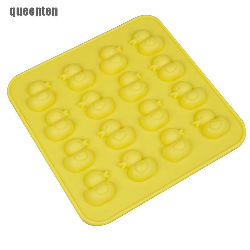 Khuôn Silicon Làm Bánh Kẹo Hình Vịt Dễ Thương