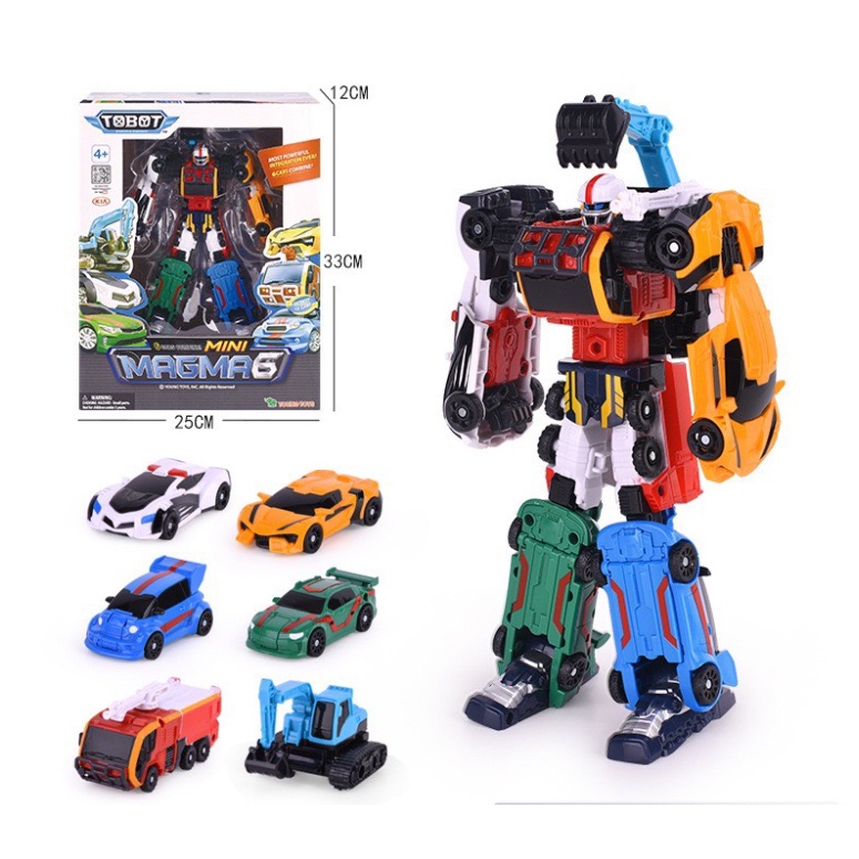 Đồ chơi Robot biến hình Tobot, Robot biến hình Oto mini dành cho bé