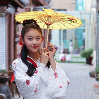 Dù cán gỗ Nhật Bản cho trẻ em phụ kiện múa trang trí nhà cửa quán ăn nhà hàng phong cách nhật Andhere