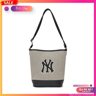 Túi xách mlb basic big logo bucket bag b489 | unisex - full tag code