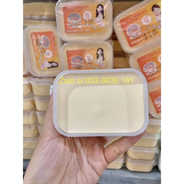 combo sỉ 10 hủ kem kim hằng 7 day tẩy trắng body hủ 100g