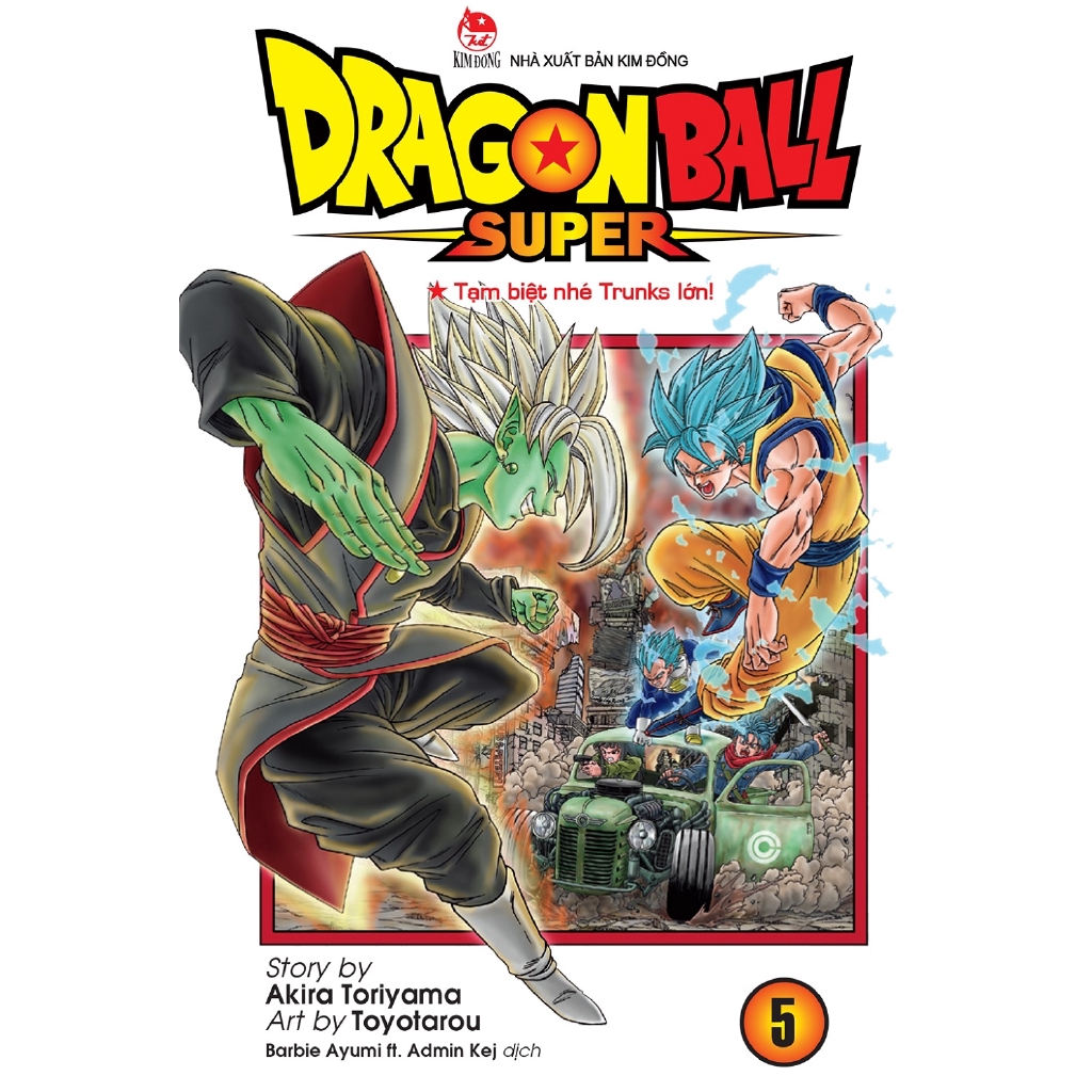 Sách - Dragon Ball Super - Tập 5
